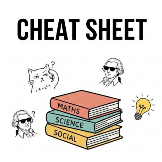 CHEAT SHEET CLASS 9 | 2026-27 EDITION (pre-order for a signed copy)